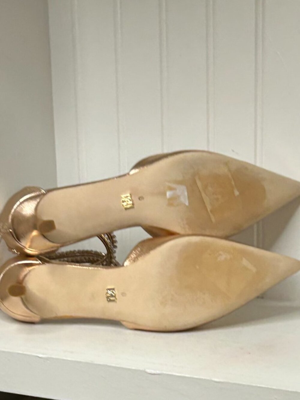 Badgley Mischka Collection Lilibeth Kitten Heel Ankle Strap Pump (Women) Size 9 - Picture 7 of 7